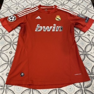 real madrid red jersey 2012