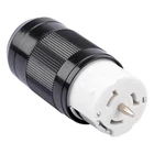 50 Amp Generator Connector Female Twist Locking Power Cord Plug 125/250 Volt