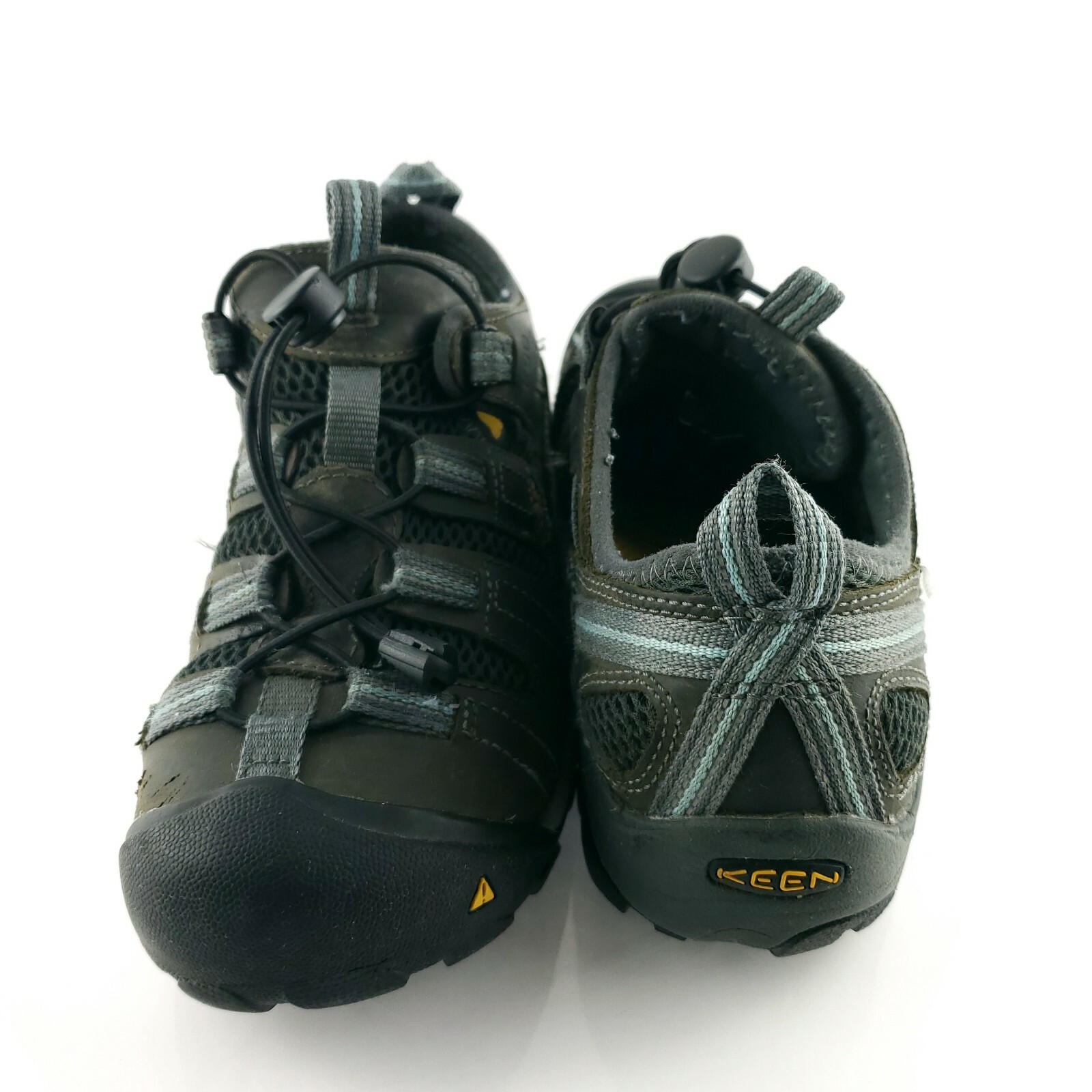 Scarpe Keen resistenti all'acqua colore grigio nero sistema di lacci scarpe facili venditore USA