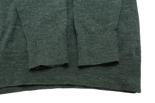 TOMMY HILFIGER Denim Jumper Men's SMALL Melange Pattern Stretchy Dark Pullover - Picture 5 of 10