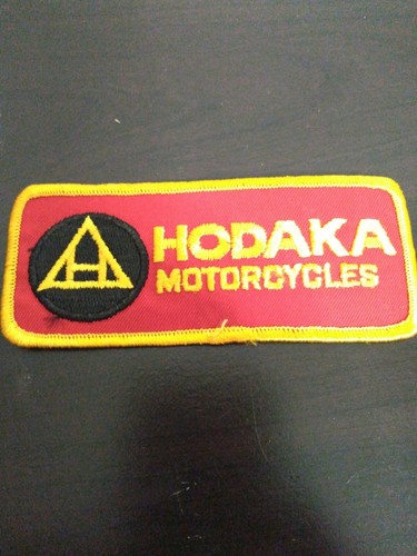 Hodaka Motorcycles NOS Vintage Patch Biker 70s - Imagen 2 de 5