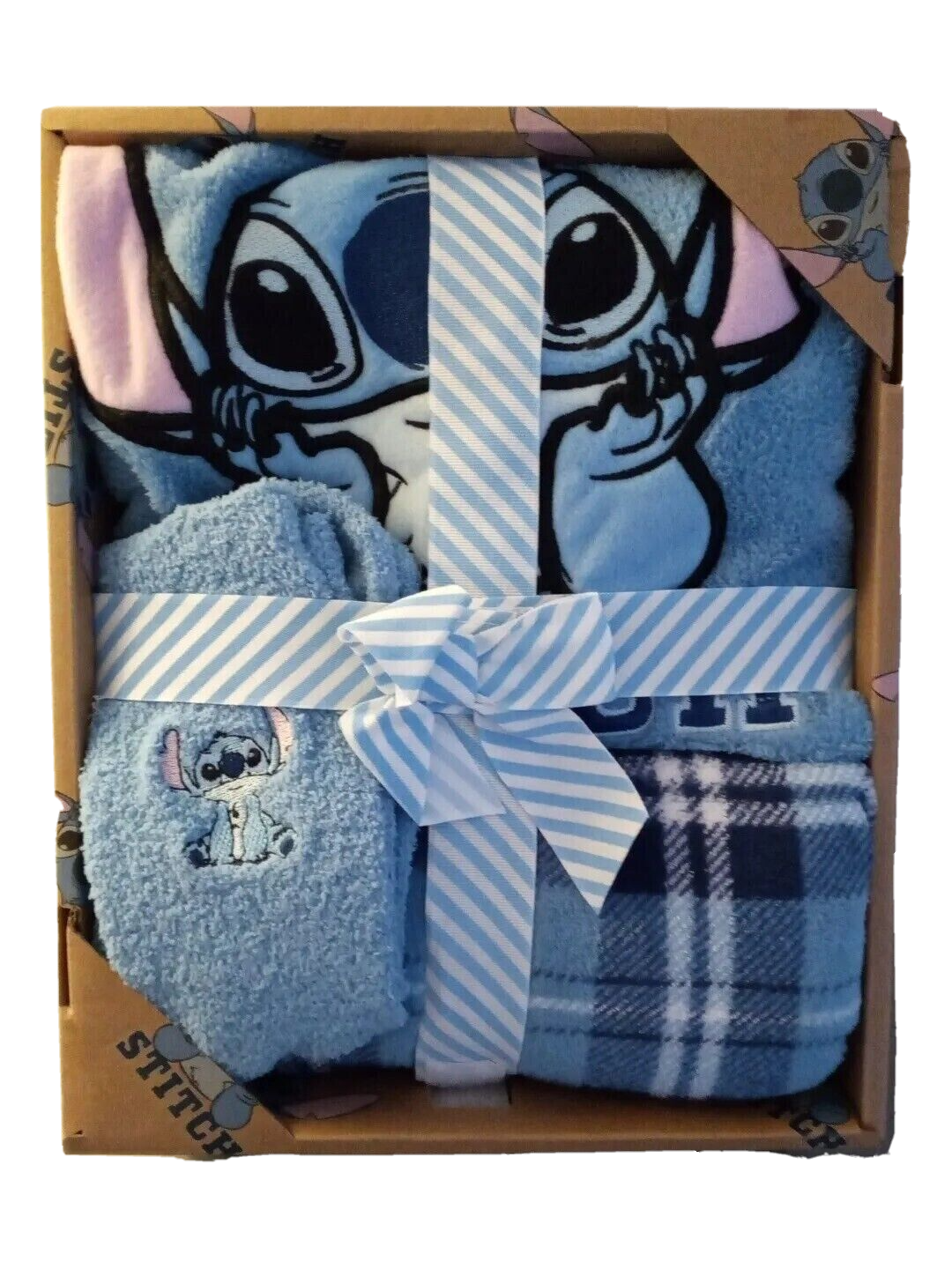SALE 😄 NEW BOX Disney  Lilo &amp; STITCH size 10 -12 GIFT SET of PYJAMAS and SOCKS 