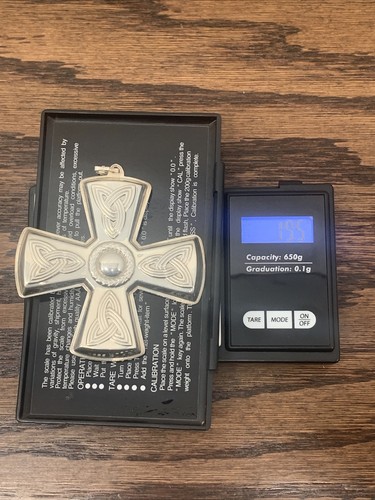 Weihnachtskreuz Ornament Schilf Barton Sterlingsilber 2003 - Bild 8 von 11