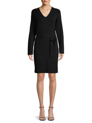 E159 NWT VINCE WOOL CASHMERE V NECK WOMEN SWEATER DRESS WITH TIE SZ XS,S,M $395 E159 NWT VINCE WOOL CASHMERE V NECK WOMEN SWEATER DRESS WITH TIE SZ XS,S,M $395