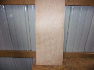 HARD MAPLE LUMBER WOOD KILN DRIED BOARD 24 5/8''X 9 7/8''X 15/16''  F49 FLAT WIDE