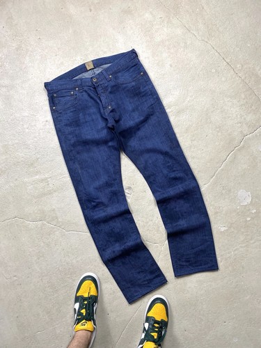 Rare! Vintage Japan PRPS Gradient Archival Jeans Blue 32 Size - Picture 2 of 21