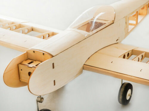 Low Wing Sport Balsa Kit 1,4 m (inkl. Motor, ESC & Prop) Tanzflügel RC Modell - Bild 3 von 8