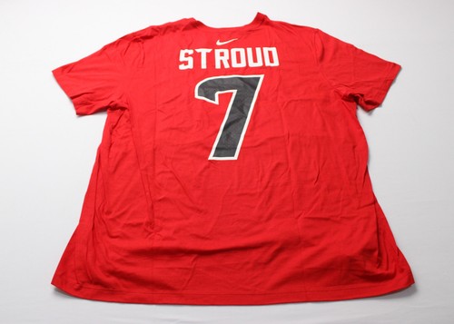 Houston Texans Men's Nike CJ Stroud #7 Short Sleeve Tee CA4 Red Size 2XL NWT - Picture 4 of 4