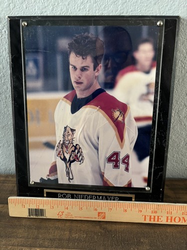 VINTAGE Florida Panthers 1996 Photo 8x10 Jovanovski Niedermayer Vanbiesbrouck - Picture 11 of 12