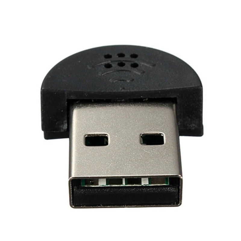 Mini Microfono esterna USB per PC desktop portatile Conferenza Chat Desktop - Immagine 3 di 3