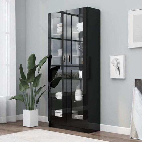 Vitrinenschrank Bücherschrank Standvitrine Vitrine Beistellschrank Highboard DE - Bild 67 von 165