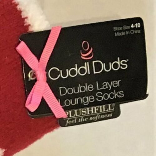 New!! Cuddl Duds Double Layer Lounge Socks - Picture 2 of 3