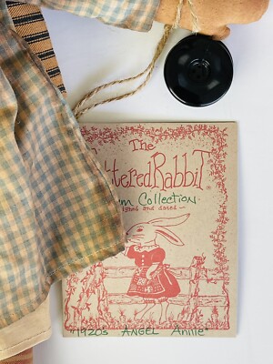 The Tattered Rabbit Farm Handmade Raggedy Ann Doll “1920's The Tattered Rabbit Farm Handmade Raggedy Ann Doll “1920's