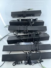 Lot Of 6. DELL AX510 Multimedia Speaker System DP/N 0C730C Monitor Sound Bar