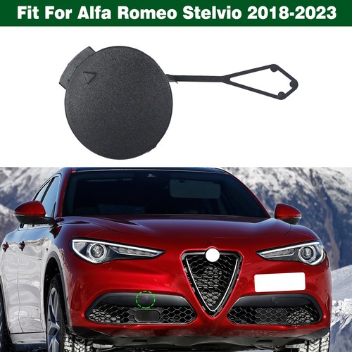 Front Right Bumper Tow Eye Hook Cover Cap For Alfa Romeo stelvio 2015-2021 - Picture 11 of 11