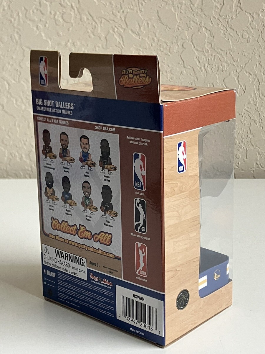 Stephen Curry Warriors Party Animal Big Shot Ballers Figure