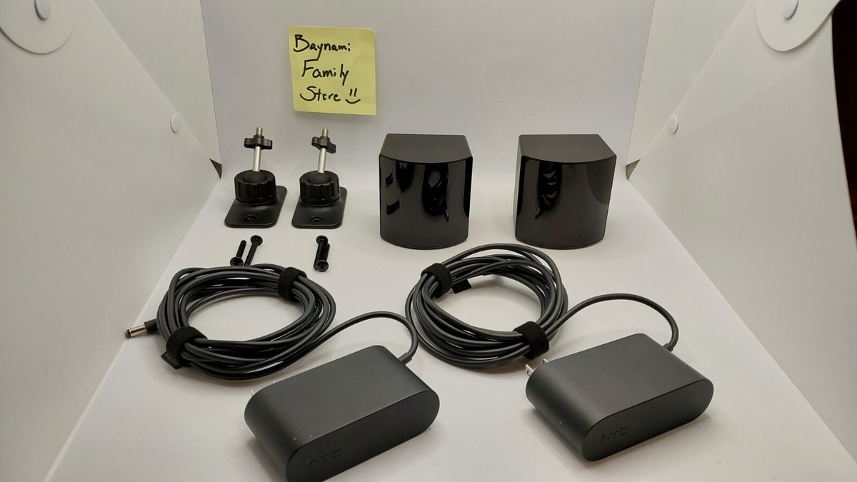 2x SteamVR Base Station 2.0 Lighthouse HTC VIVE PRO VALVE 2x SteamVR Base Station 2.0 Lighthouse HTC VIVE PRO VALVE