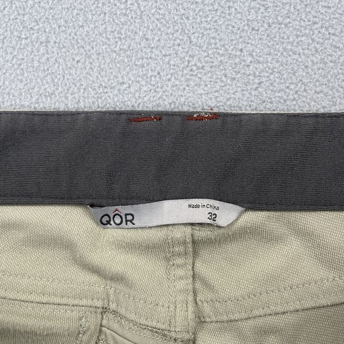 QOR Pants Men's 32x31 Beige Performance Outdoor Straight Leg Utility Wicking - Bild 5 von 12