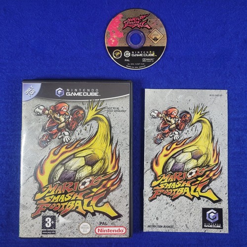 gamecube MARIO SMASH FOOTBALL Game Nintendo PAL Version - Bild 1 von 5