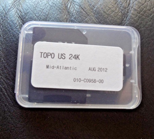  Garmin TOPO US 24K Mid-Atlantic maps - on micro sd    010-C0958-00 - Picture 1 of 1