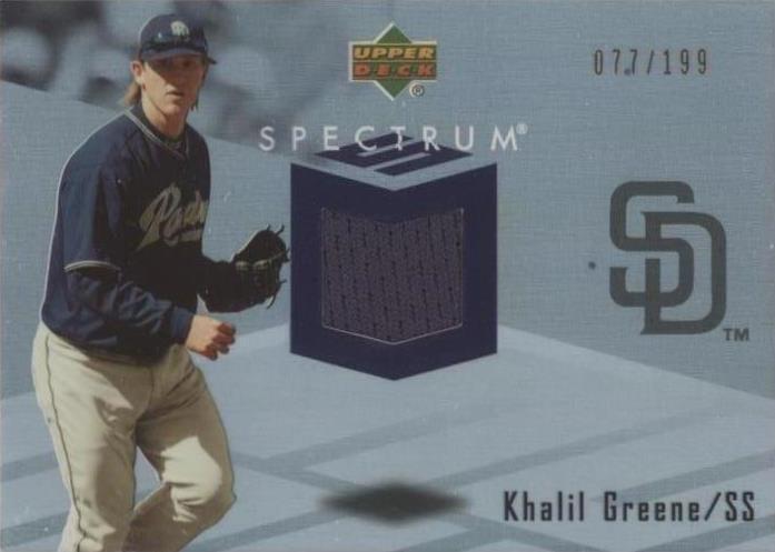 2007 Upper Deck Spectrum - Khalil Greene #SSW-KH - 1 of 1