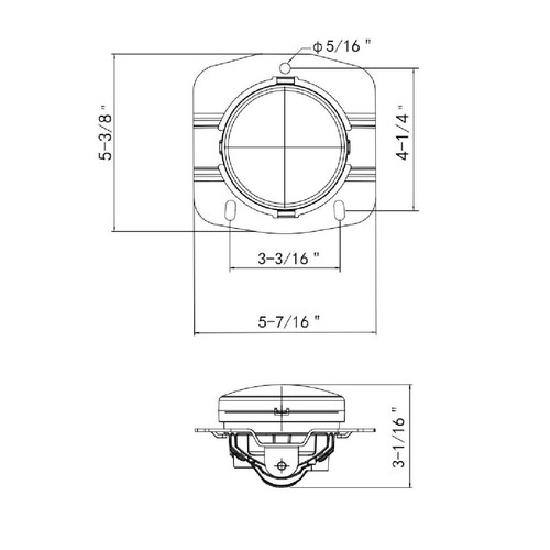 Black LED Fog Light For Kenworth T680 - Picture 4 of 4