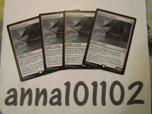 Ixalan. Shadowed Caravel x4 mtg 4x (from factory sets) unplayed, nm  - Picture 1 of 2