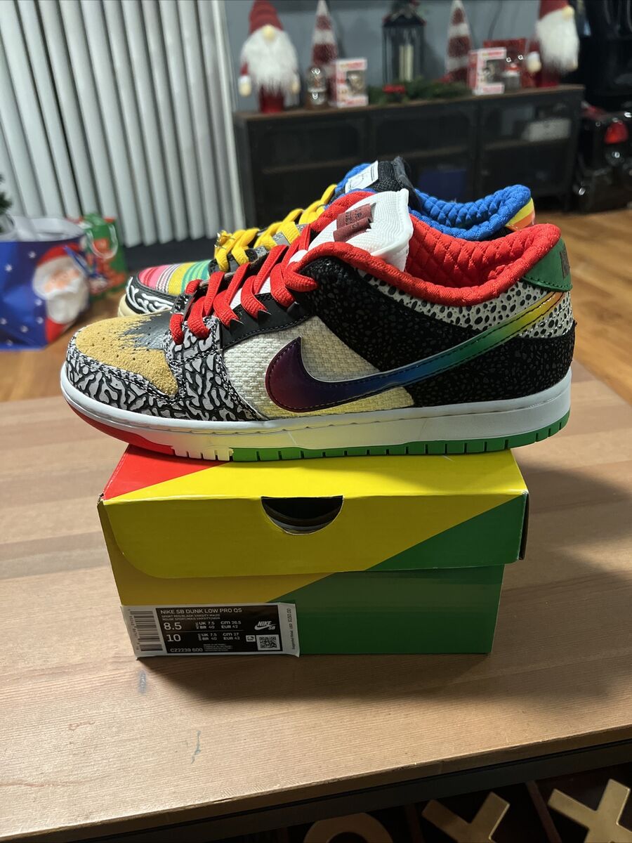 Men's Nike SB Dunk Low Pro QS “What The Paul” P-Rod Size 8.5