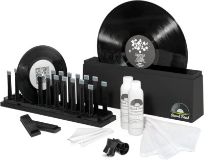 #ad Vinyl Record Cleaning Machine Cleaner Kit Washer With Cleaning Care Solution NEW $81.91