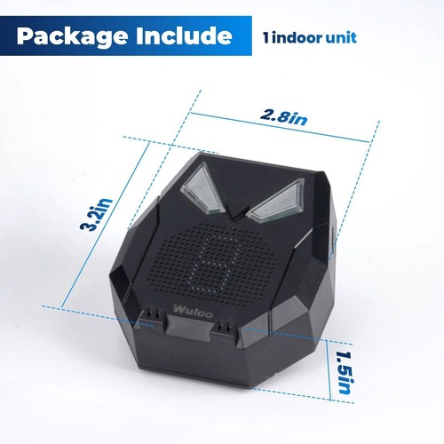 Wuloo Solar Driveway Alarms Wireless Outside 1800ft Range Outdoor Motion Sensors - Bild 9 von 11