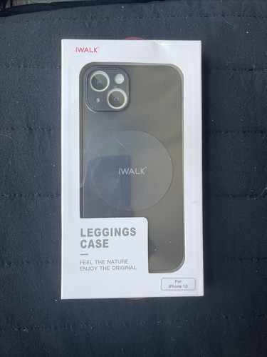 Leggings Ultra Dünne Hülle für iPhone 13 W Gratis Hartglas Schwarz🔥 - Bild 1 von 2