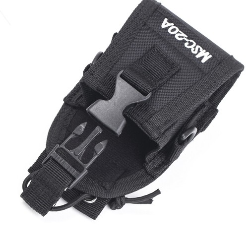 MSC-20A Nylon Storage Pouch Carry Bag for Baofeng UV-5R UV-82 BF888S UV-9R Radio - Zdjęcie 7 z 12