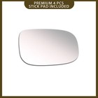 Mirror Glass Fits 2007-2011 Volvo S40 S80 V50 Passenger Right Side Convex