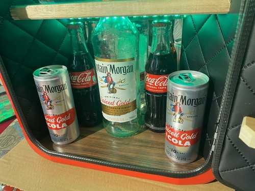 Barkanister Captain morgan im roten 20-liter-Metall Kanister Mit LED Beleuchtung - Bild 2 von 24
