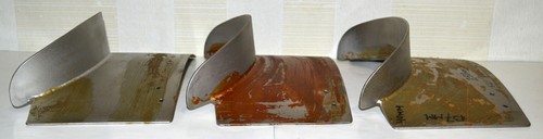 1x Titanium neck protection of a rare Soviet bulletproof vest БЖ-1 for pilots - Picture 6 of 12