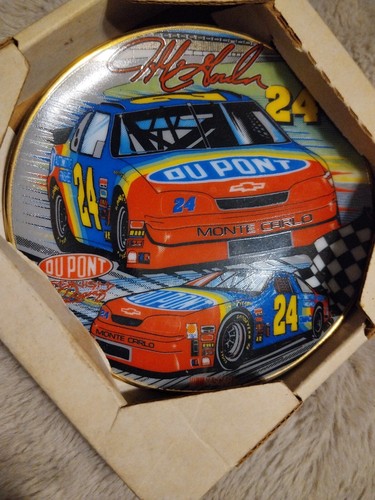 NIB Hunter Manufacturing Commemorative Motorsports Plate Series Jeff Gordon #24 - Picture 5 of 5