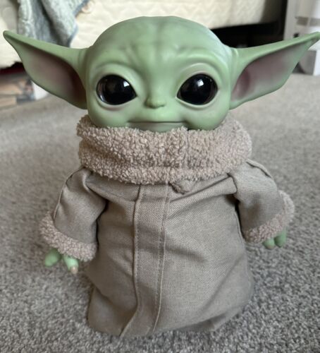 STAR WARS MANDALORIAN GROGU BABY YODA PLUSH 12” 2020 MATTEL TOY