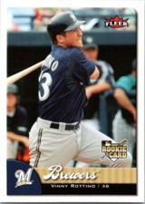 2007 Fleer - ROOKIE RC #334 Vinny Rottino