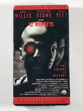 12 Monkeys (VHS, 1997, Widescreen)