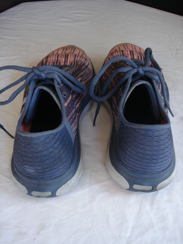 Womens UNDER ARMOUR SPEEDFORM CHARGED LIght Gray/Peach Running Shoes 6.5 M - Picture 5 of 7