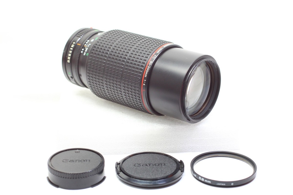 キャノン(CANON) NEW FD80-200 4L Canon New FD NFD 80-200mm F/4L MF Zoom Telephoto Lens From