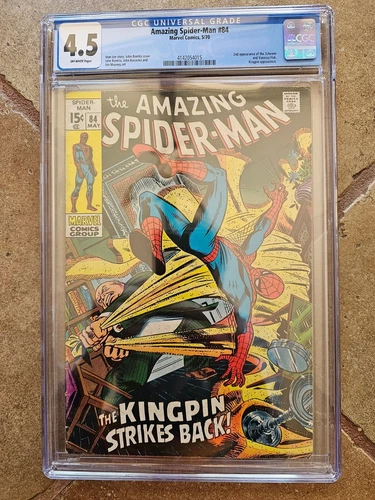 Amazing Spider-Man #84 CGC 4.5 2nd Appearance Schemer & Vanessa Fisk Marvel 1970