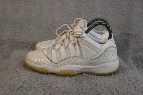 Nike Air Jordan Retro 11 PRM Schuhe 'Heiress' Weiß Sneaker 5Y 5 Jugend