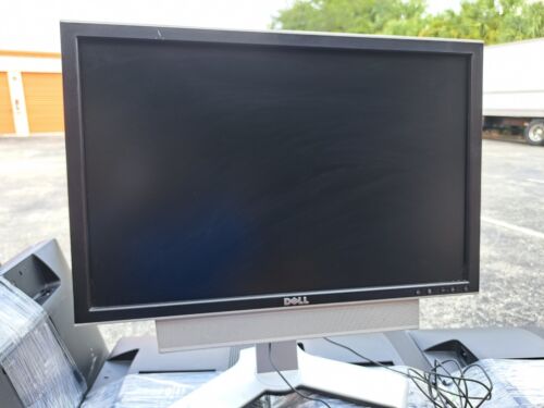 Dell 2007WFPB UltraSharp 20" LCD Widescreen 1680x1050 Monitor +Speaker Bar  - Picture 1 of 3
