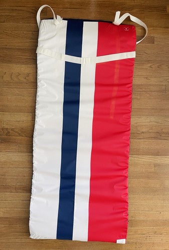 80s Vintage Ralph Lauren Sunsports Mat Multi Use Outdoor Beach Red White Blue - Picture 10 of 19