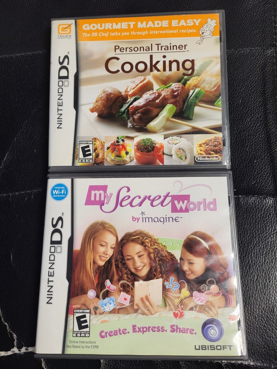 LOT OF 2: My Secret World by Imagine + PERSONAL TRAINER LOT OF 2: My Secret World by Imagine + PERSONAL TRAINER