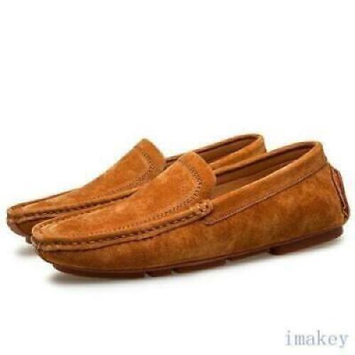 Mode Herren Freizeit Fahren Schuhe Mokassin Rutschfest Penny Schuhe Halbschuh Übergröße - Bild 16 von 16