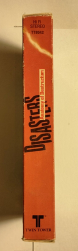 1987 VHS Twin Towers Entertainment DISASTERS ANATOMY OF DESTRUCTION - Imagen 4 de 6