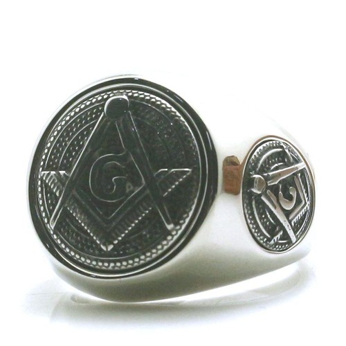 Anello Freddi Massoni - Tre Loghi Anelli Personali Design Fande Matrimonio Gioielli - Foto 2 di 8