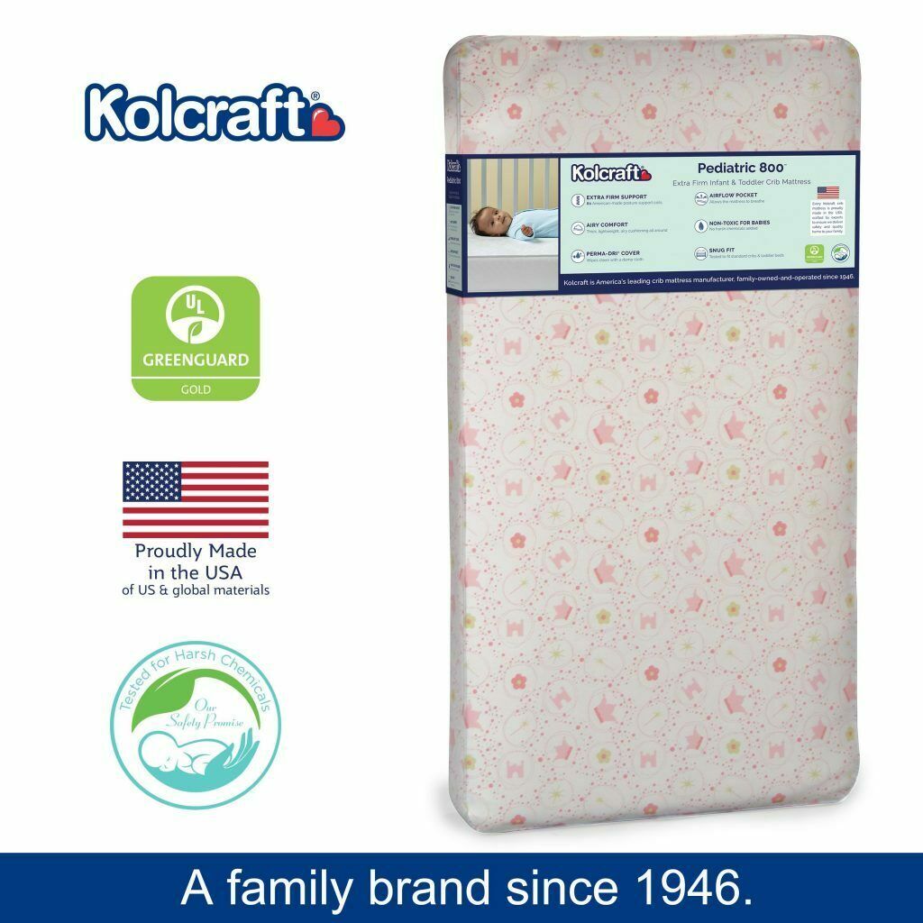 Kolcraft 800 crib hot sale mattress
